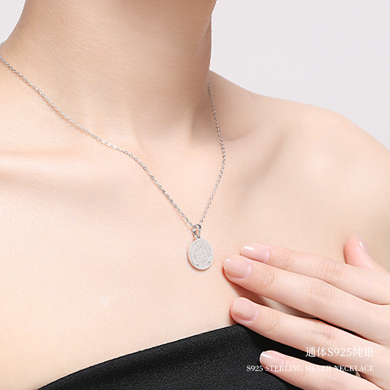 S925 Sterling Silver Dragon Necklace