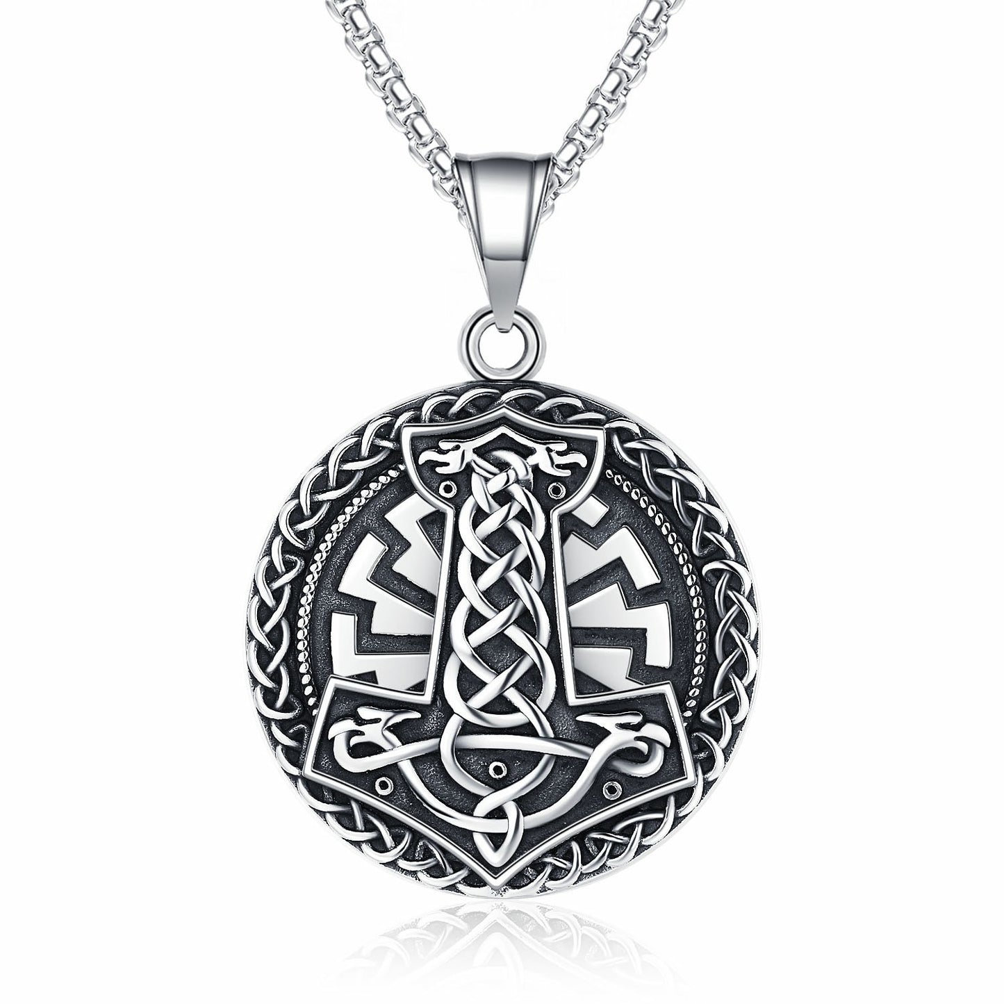 Steel Necklace - Nordic Minimalist