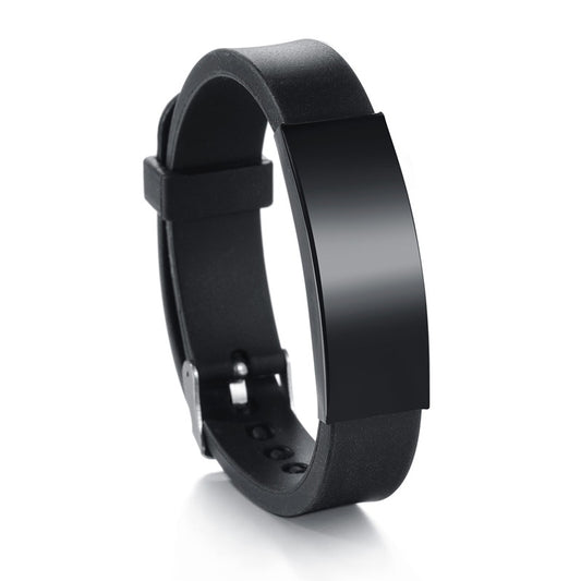 Geometric Stainless Steel Bracelet Unisex Punk Style By Planderful Everyday Genie
