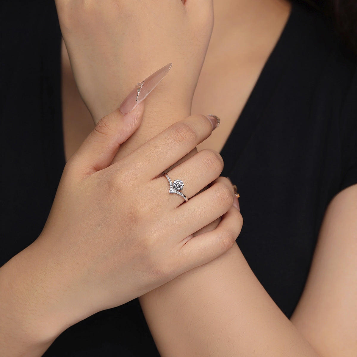 Star Guardian S925 Sterling Silver Women's Ring