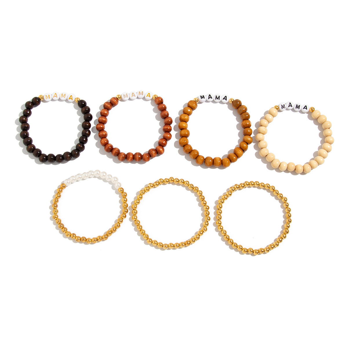 Planderful Vienna Verve Bracelet – Exaggerated Multi-Layered Beaded Design