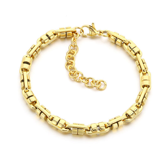 Planderful Personalized Hip Hop Transfer Bracelet For Men