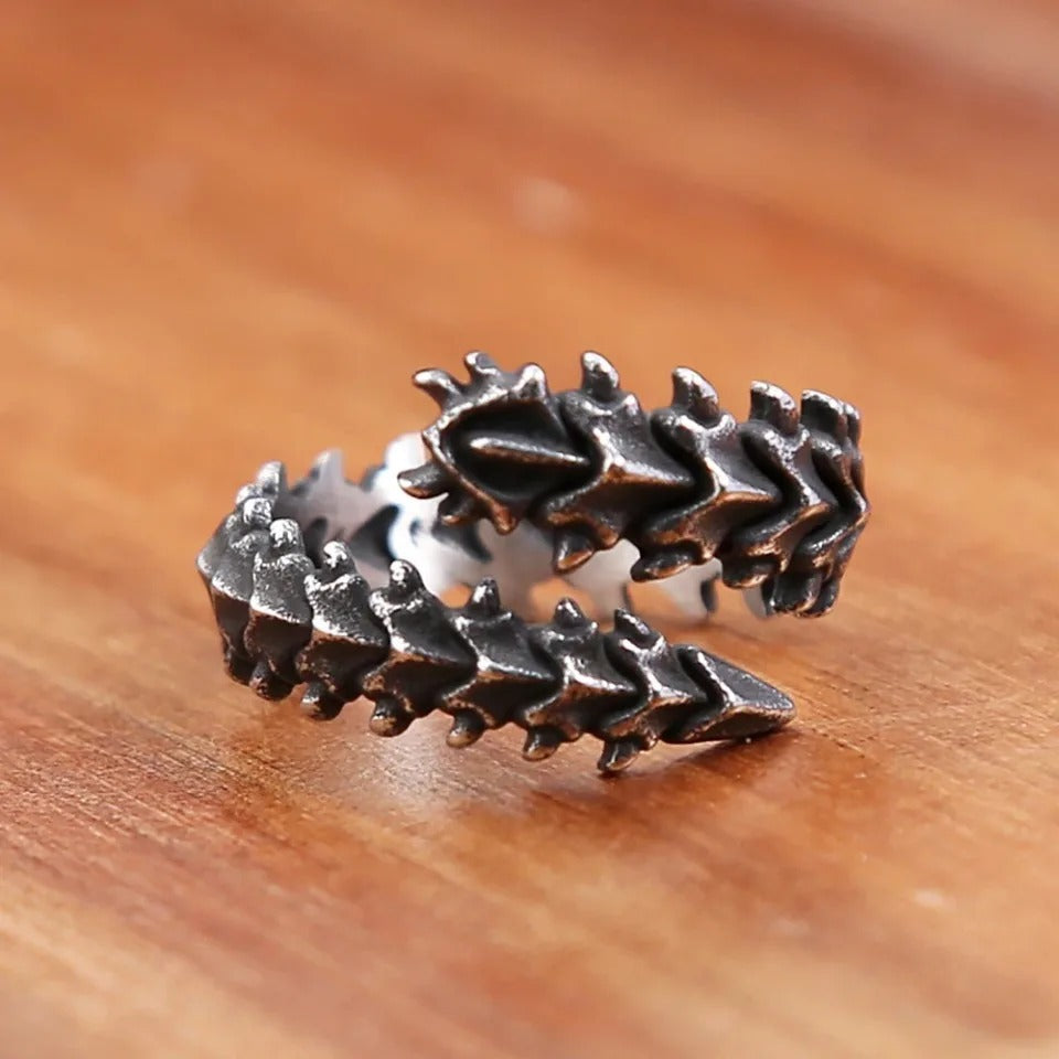 Gothic Skull Stainless Steel Men's Ring