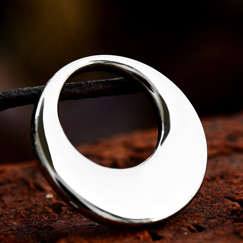 Stylish Nordic Viking Celtic Knot Titanium Steel Pendant for Men - Retro Pattern Wholesale