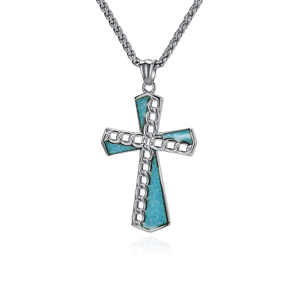 Stainless Steel Cross Necklace