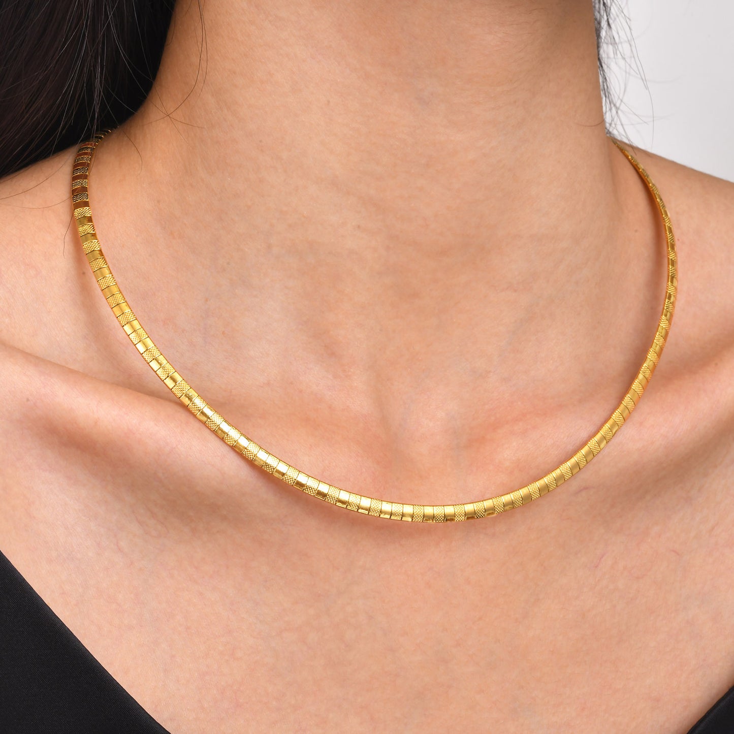 Stainless Steel Femininity Neck Chain Collarbone Gold Chain