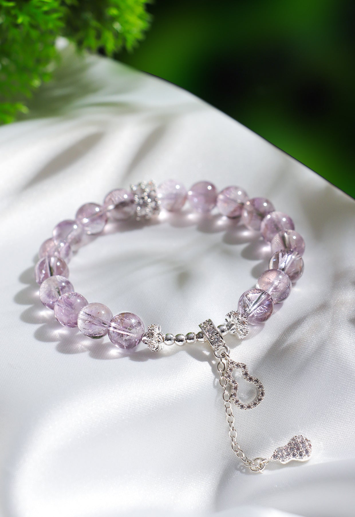 Planderful Fortune's Favor Amethyst Bracelet – Elegant Women's Fashion Accessory