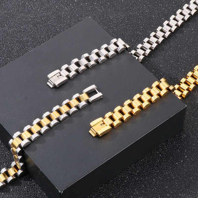 Stainless Steel Men Necklace 10mm Chain Planderful Everyday
