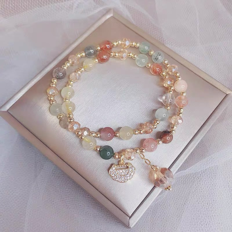 Crystal Heart Bracelet