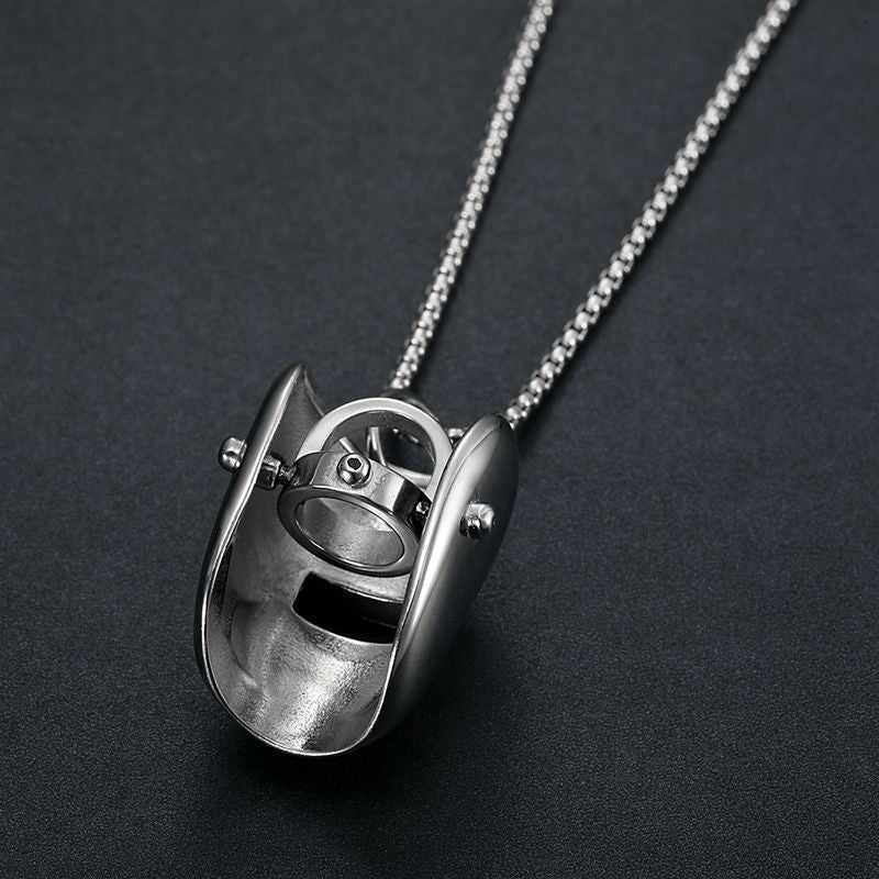 Steel Necklace - Minimalist Unisex