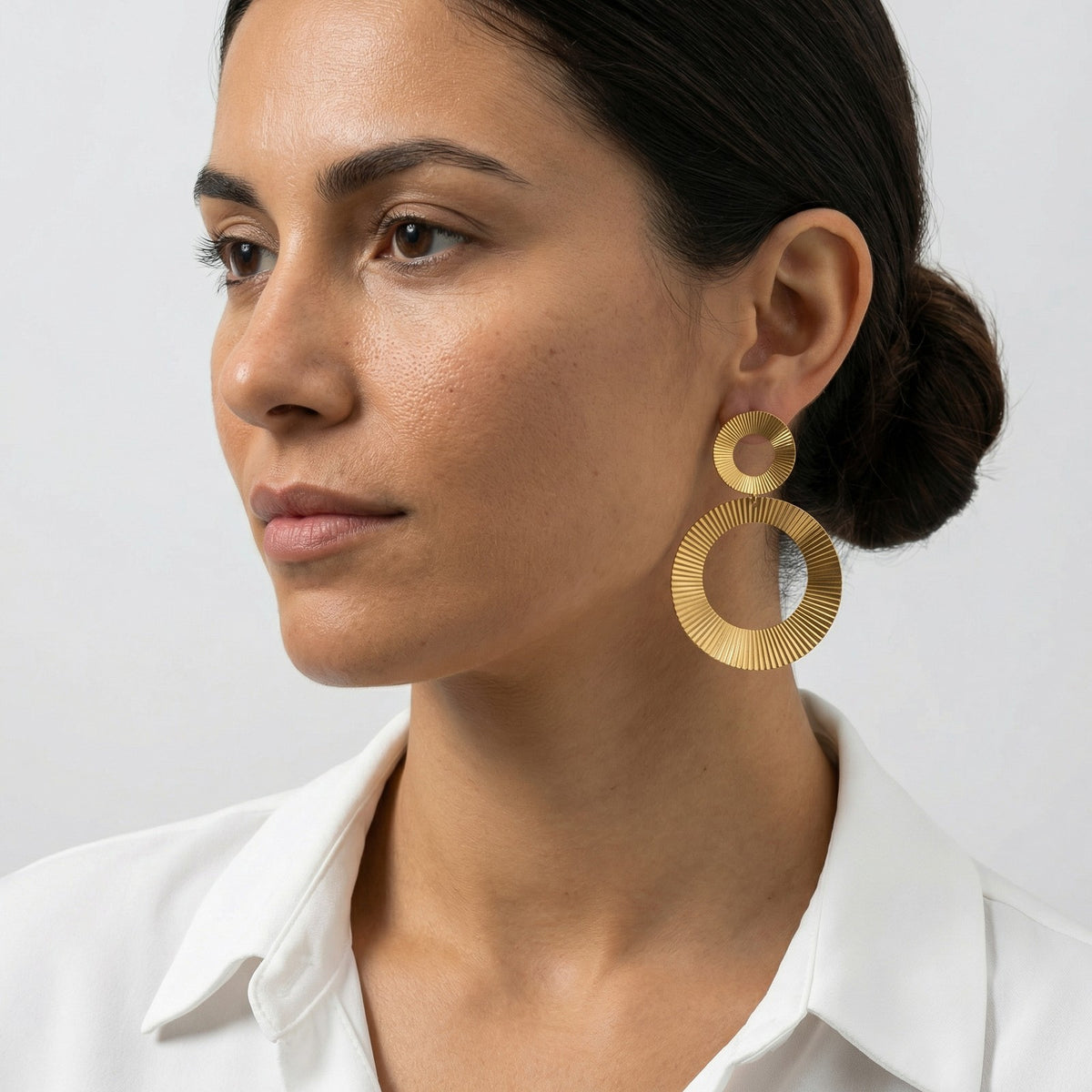 Modern Stainless Steel Earrings — Multiple Styles