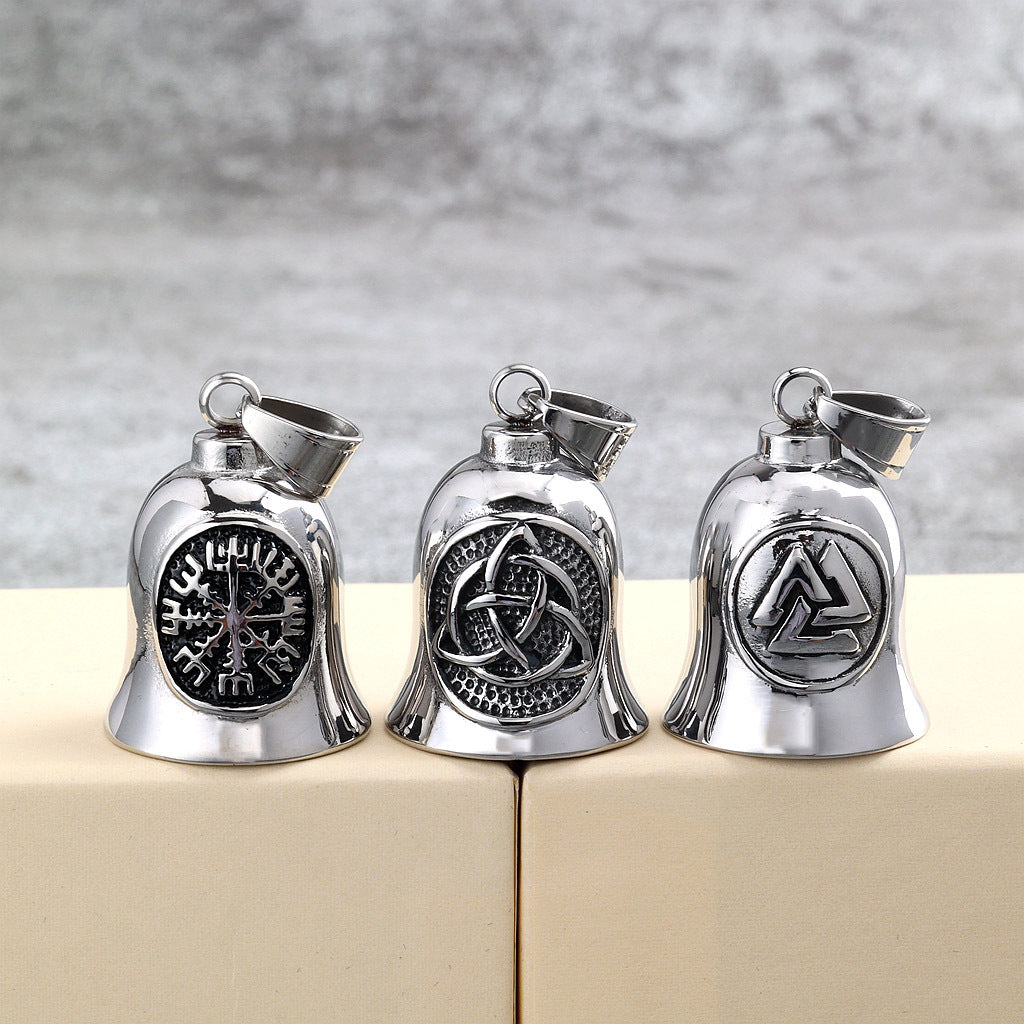 Vintage Stainless Steel Pendant Necklace
