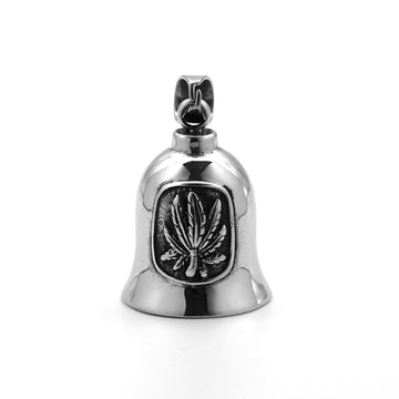 Punk Maple Leaf Stainless Steel Pendant Necklace