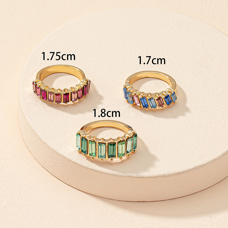 Luxurious Vienna Verve Flash Light Ring Set for Stylish Women