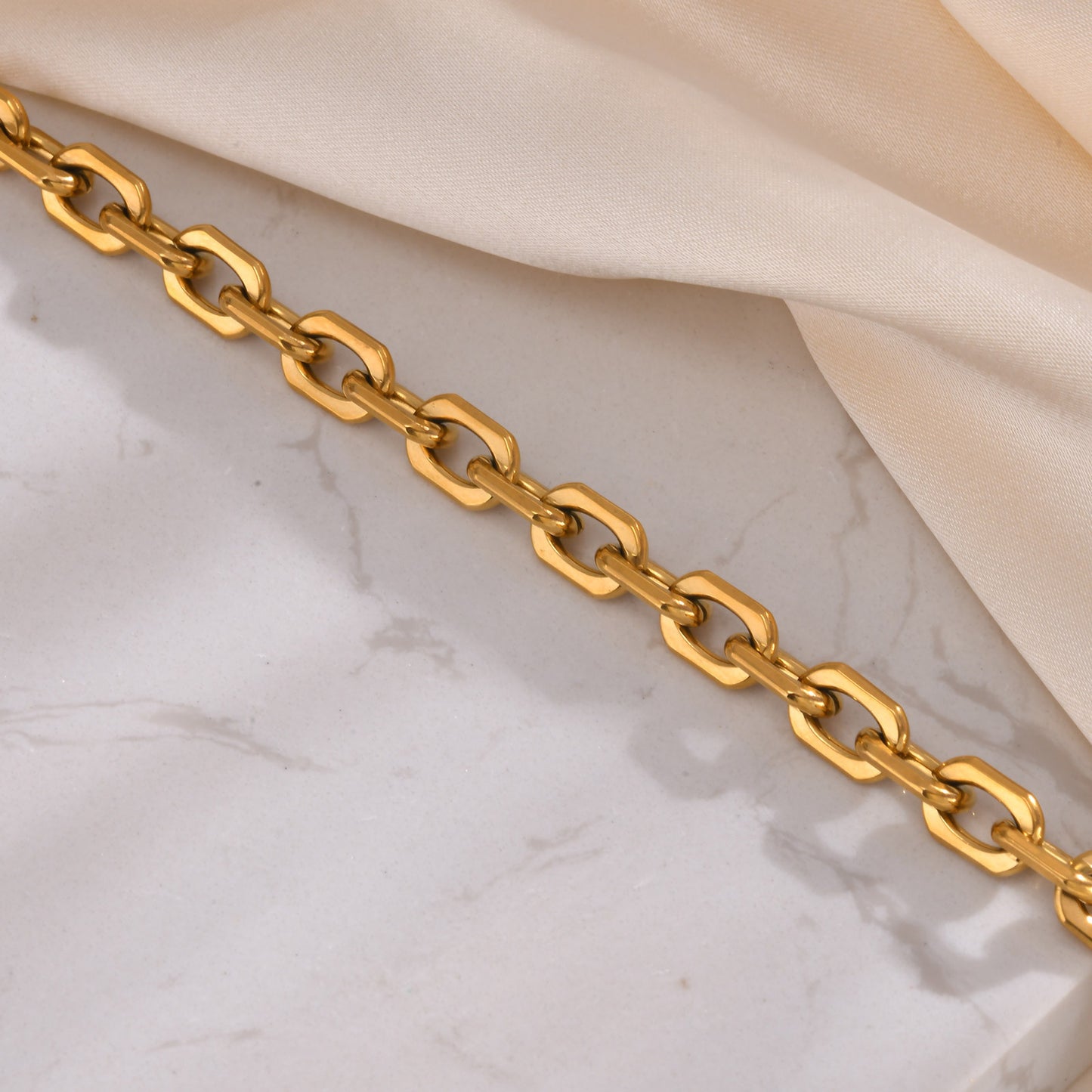 Women's Stainless Steel Brackets – Handmade Chains – Necklace