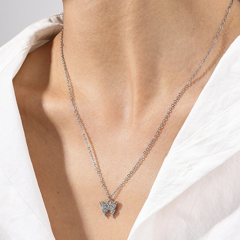 Butterfly Whisper Necklace: A Delicate and Timeless Piece from Vienna Verve Collection