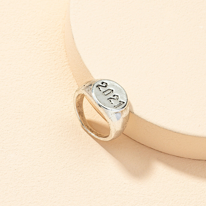 Gothic Number Retro Ring for Instagrammers and Fashionistas