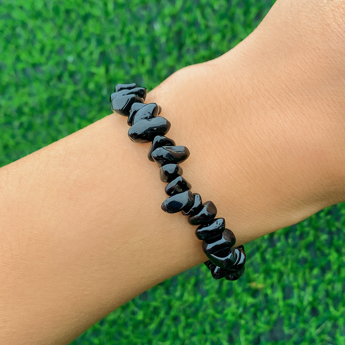 Planderful Vienna Verve Elastic Geometric Bracelet For Women Colorful Statement Jewelry