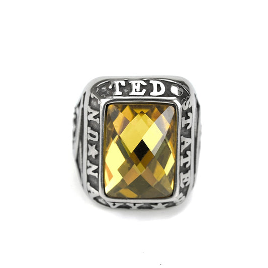 European And American Jewelry Wholesale Men's Titanium Steel Ring