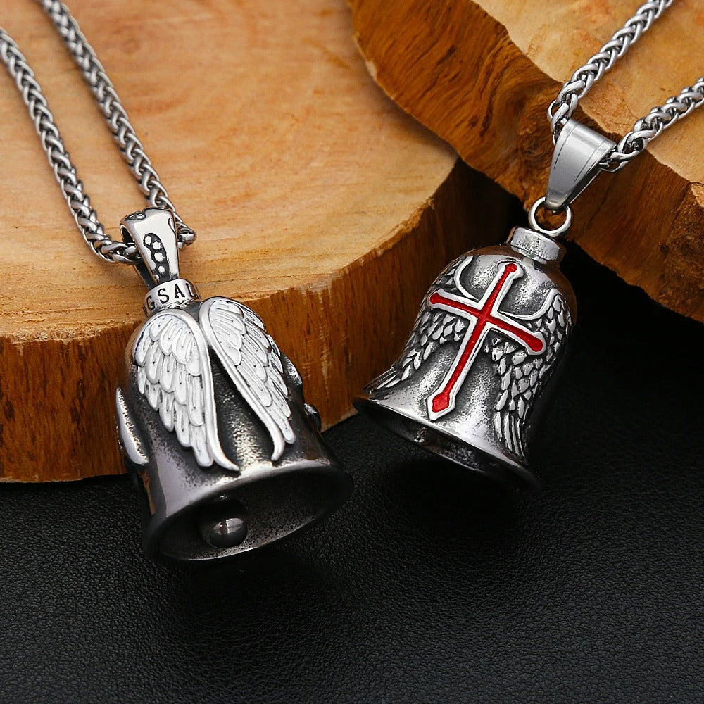 Vintage Viking Stainless Steel Men's Pendant Necklace