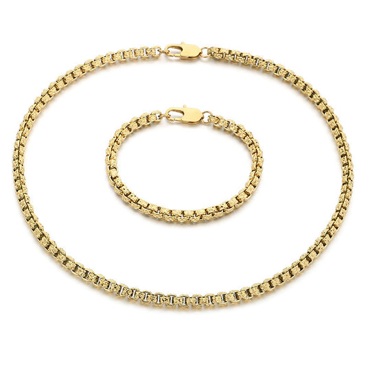 Hip Hop Stainless Steel Bracelet For Men Pearl Design