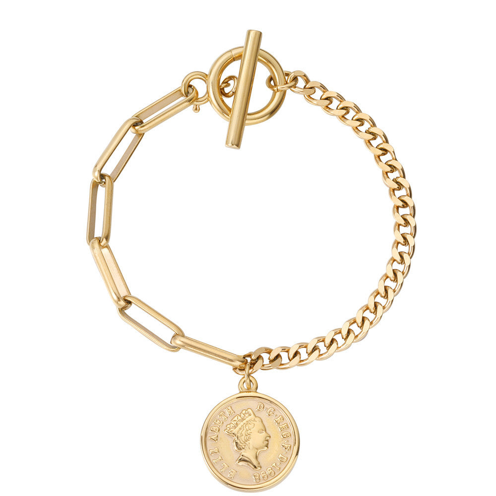 Queen Elizabeth Avatar Bracelet by Planderful Unisex Protection Statement Jewelry for Fashion Lovers