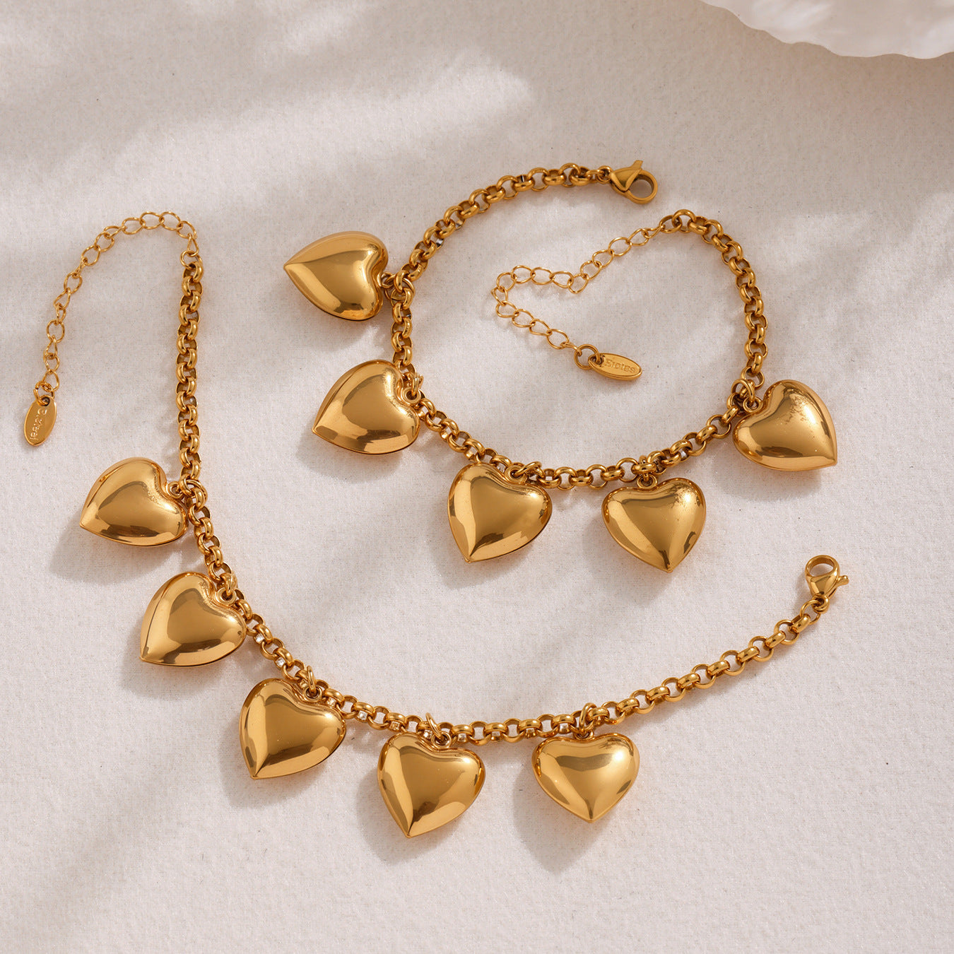 Planderful Genie 18K Gold Plated Women Love Bracelet