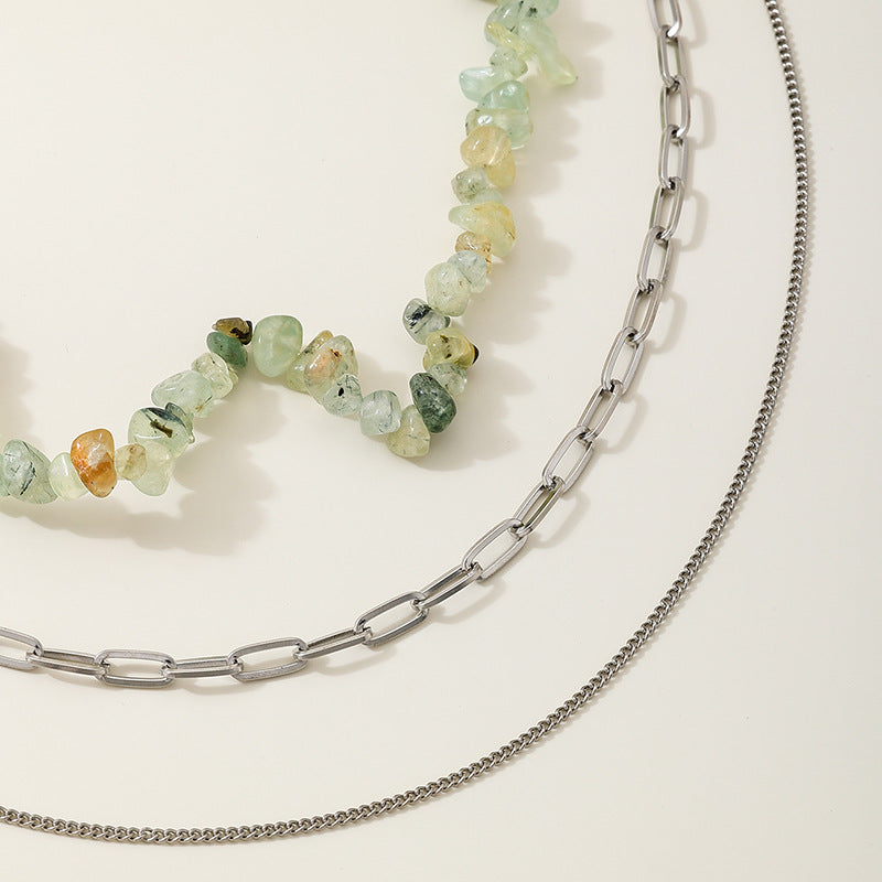 Planderful Vienna Verve Necklace – Colorful Multi-Layer Design for Beach Vacations