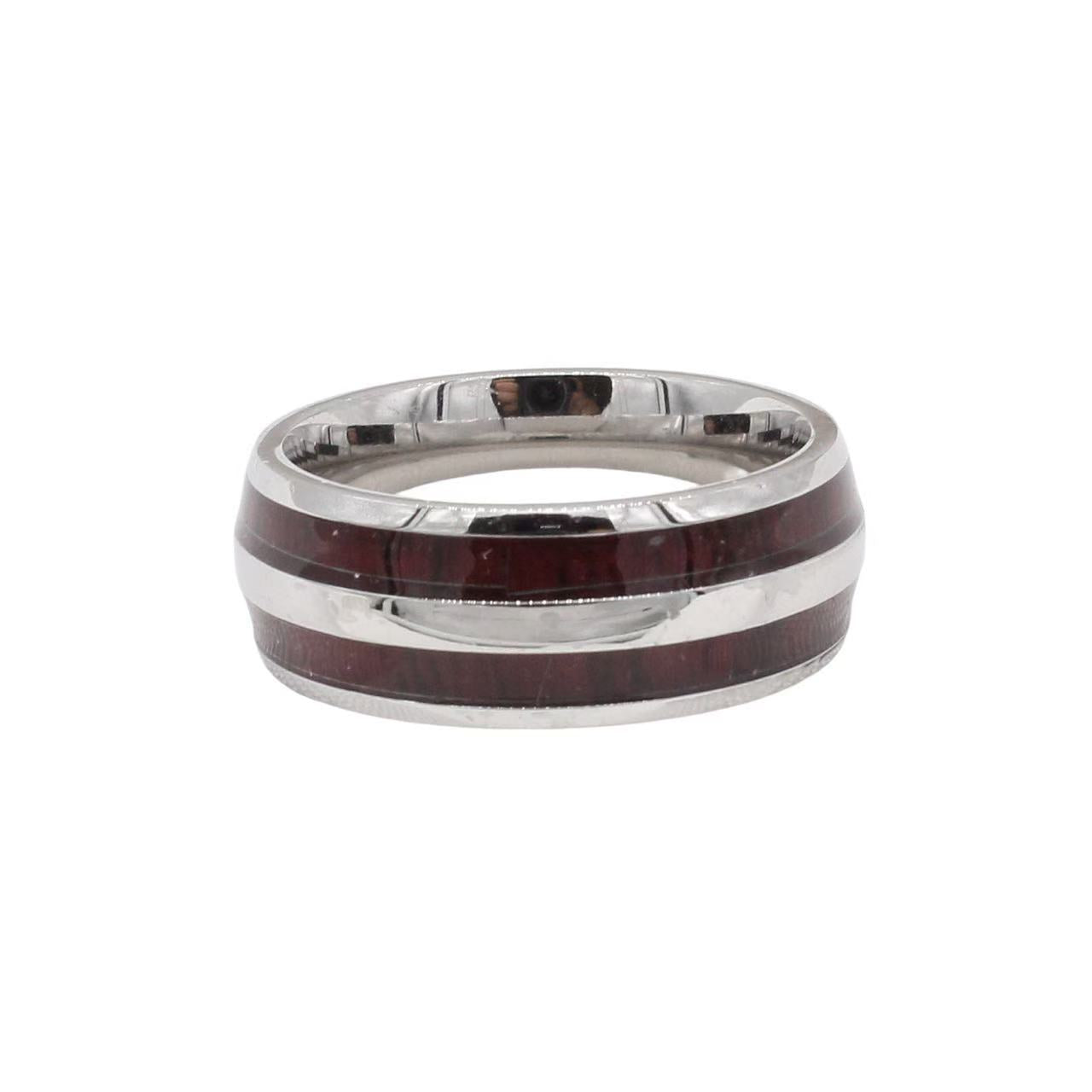 Planderful Jewelry Men's Titanium Steel Ring, Everyday Genie Collection, Sleek Minimalist Band