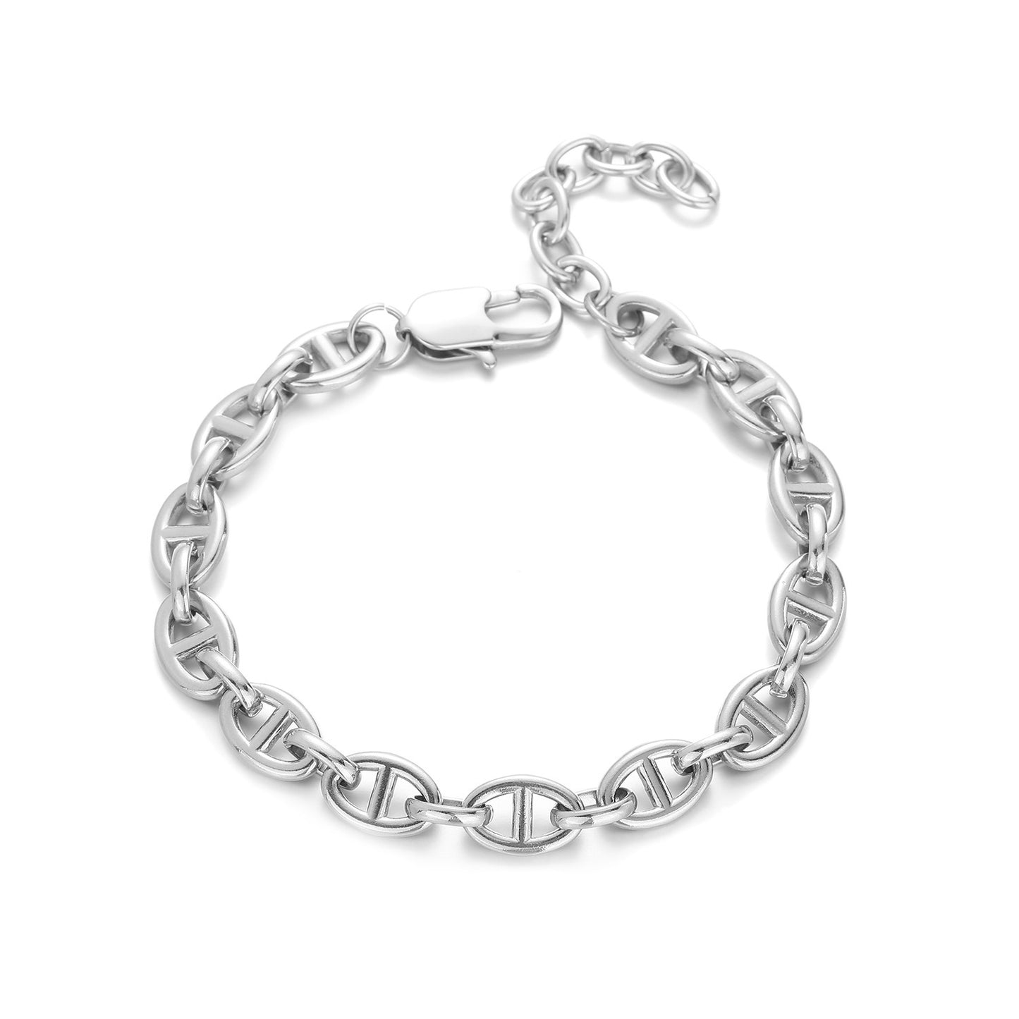 Planderful Jewelry Everyday Genie Stainless Steel Bracelet Set Two Piece Minimalist Elegance