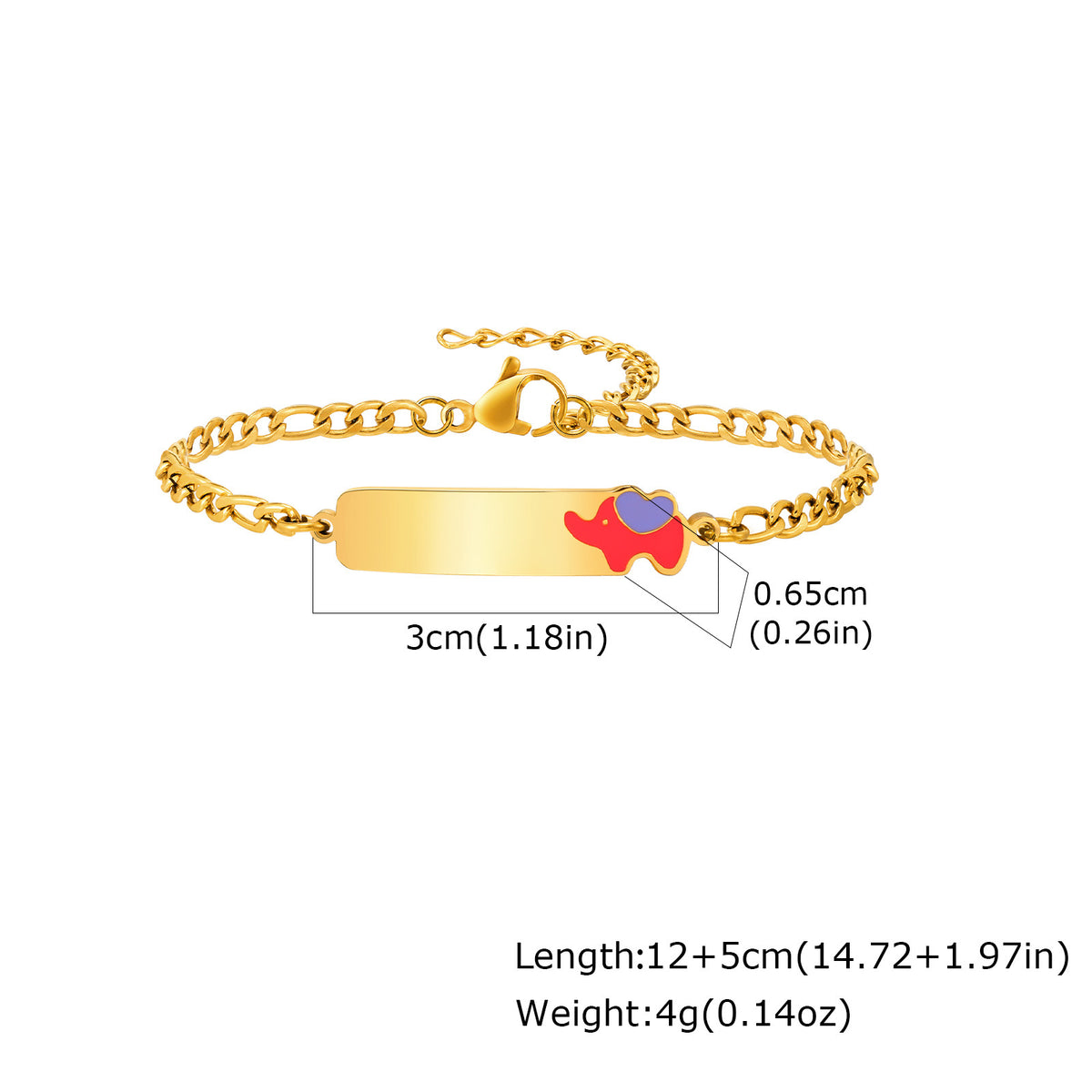 Variety Cute Child Size Stainless Steel Bracelet Unisex