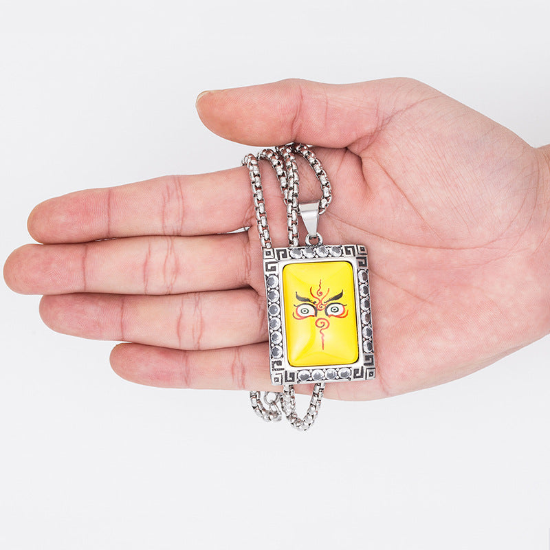 Steel Necklace - Elegant Everyday Pendant