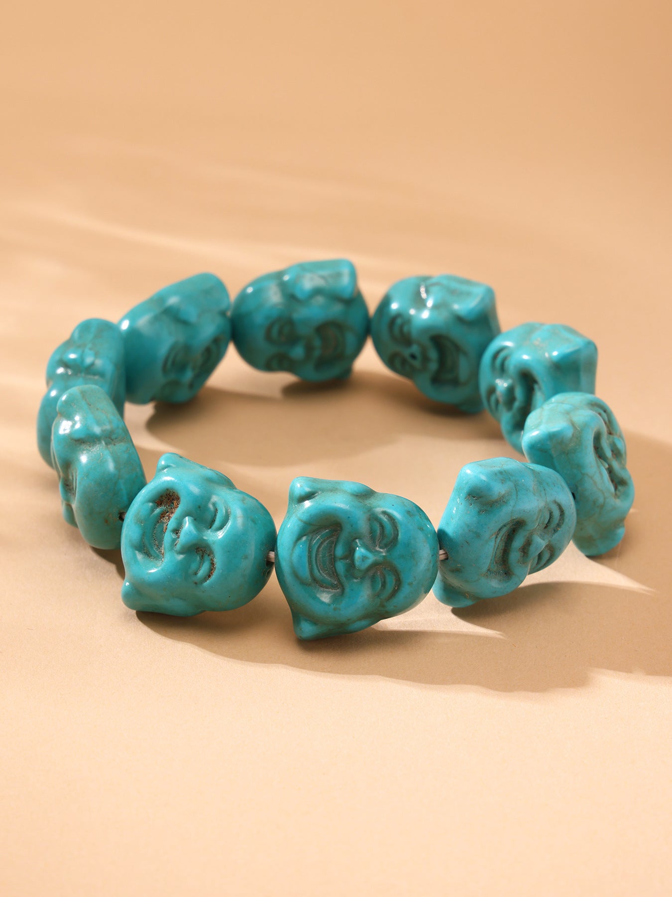 Planderful Maitreya Buddha Natural Stone Unisex Bracelet