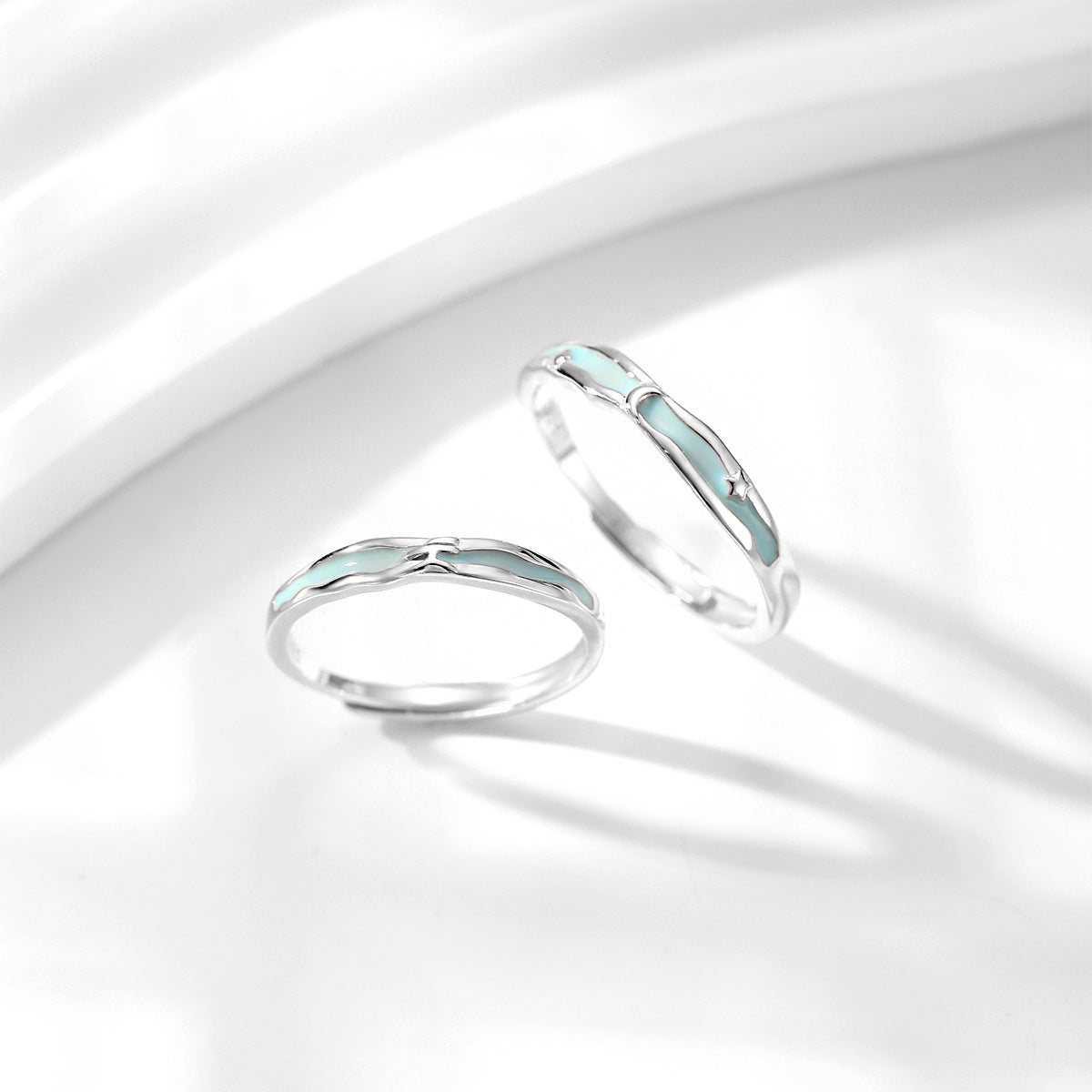 Star Moon S925 Sterling Silver Ring
