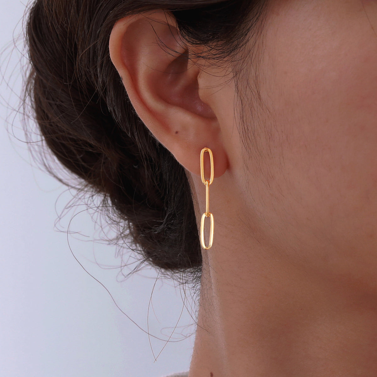 Stainless Steel Cross Earrings