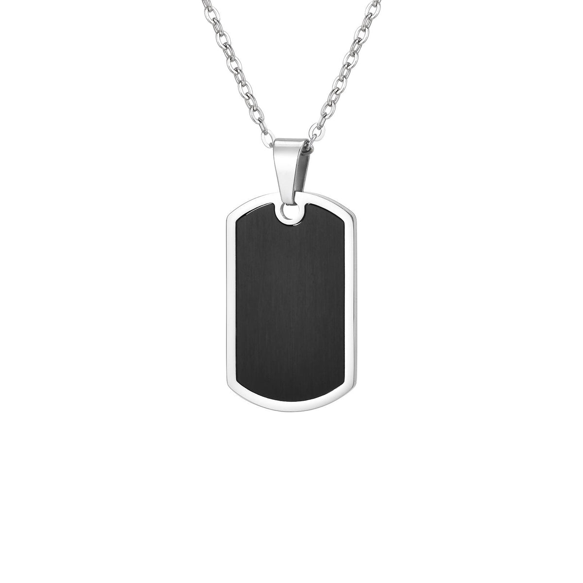 Dog Tag Stainless Steel Pendant