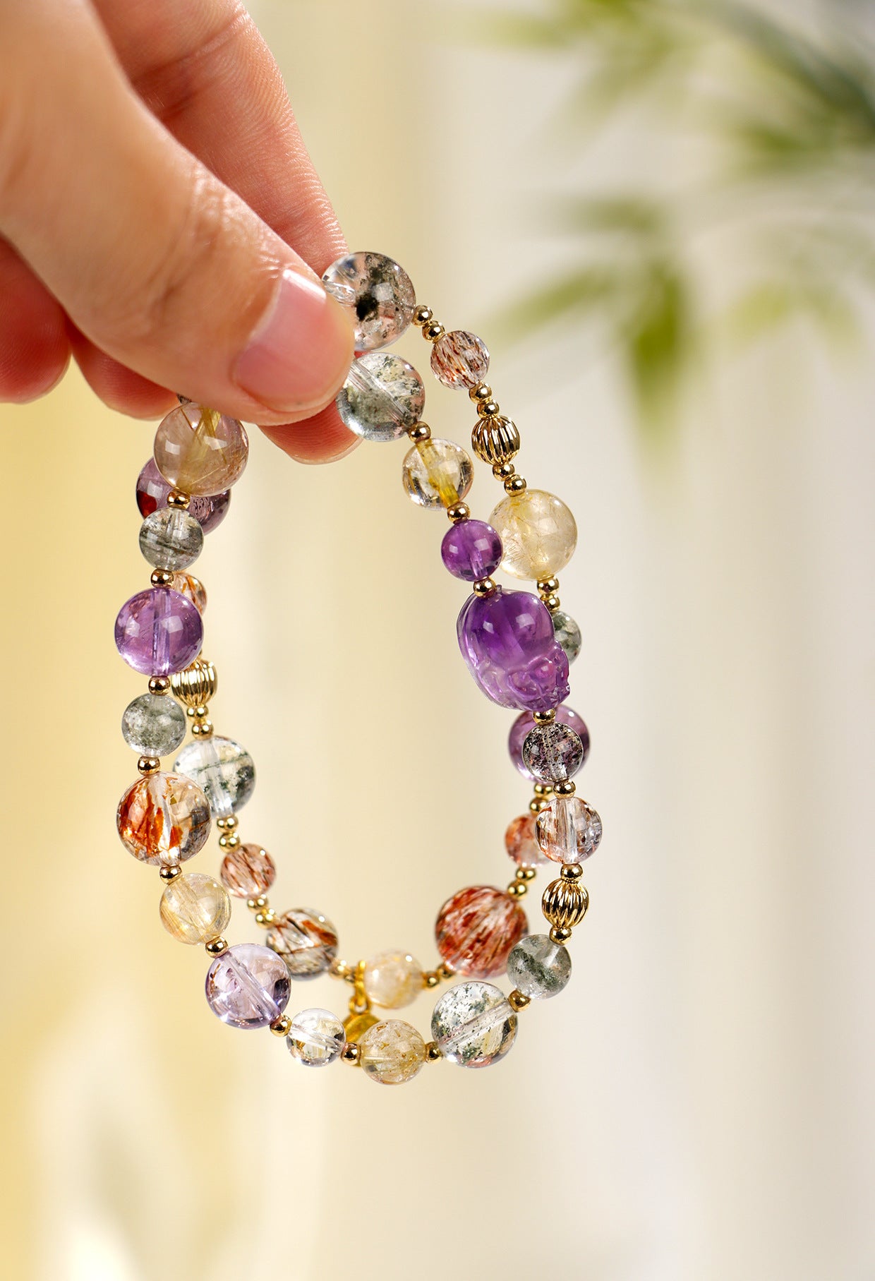 Planderful Fortune's Favor Bracelet – High-End Crystal Beaded Design