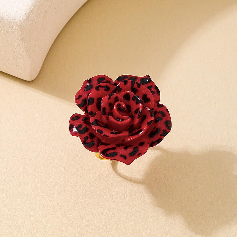 Charming Flower Gauze Lady Ring for Fashionable Women