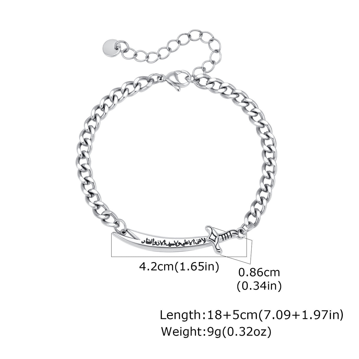 Sword Stainless Steel Bracelet