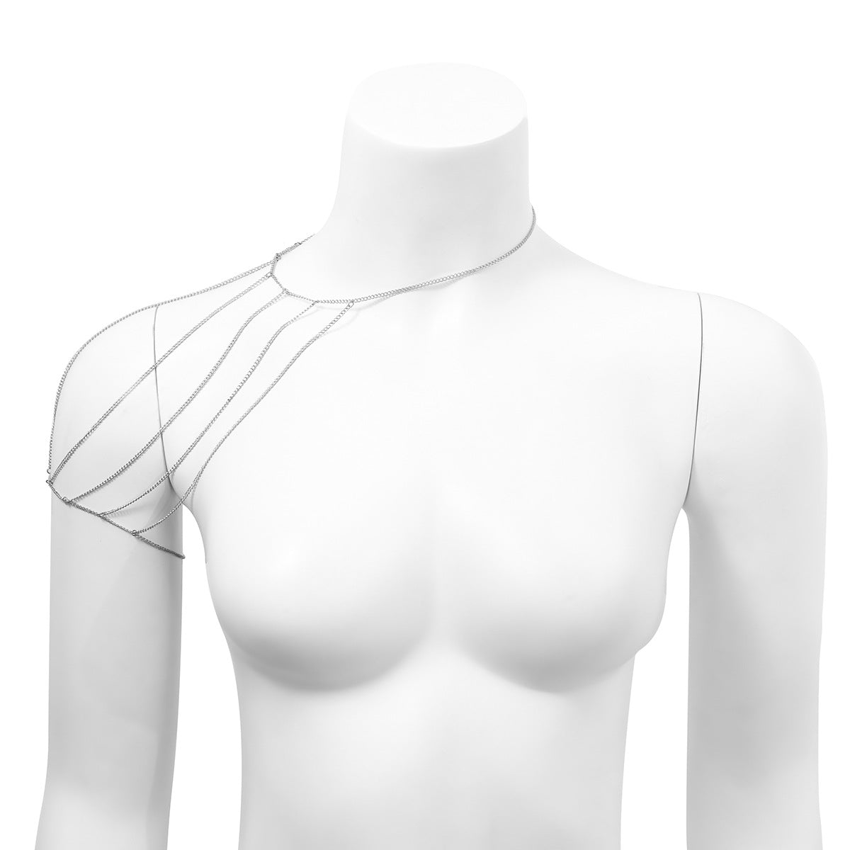 European and American Inspired Jewelry with Vintage Charm and Trendy Style, Tassel Metal Body Chain, Sweet and Edgy Chain Accessories for Women