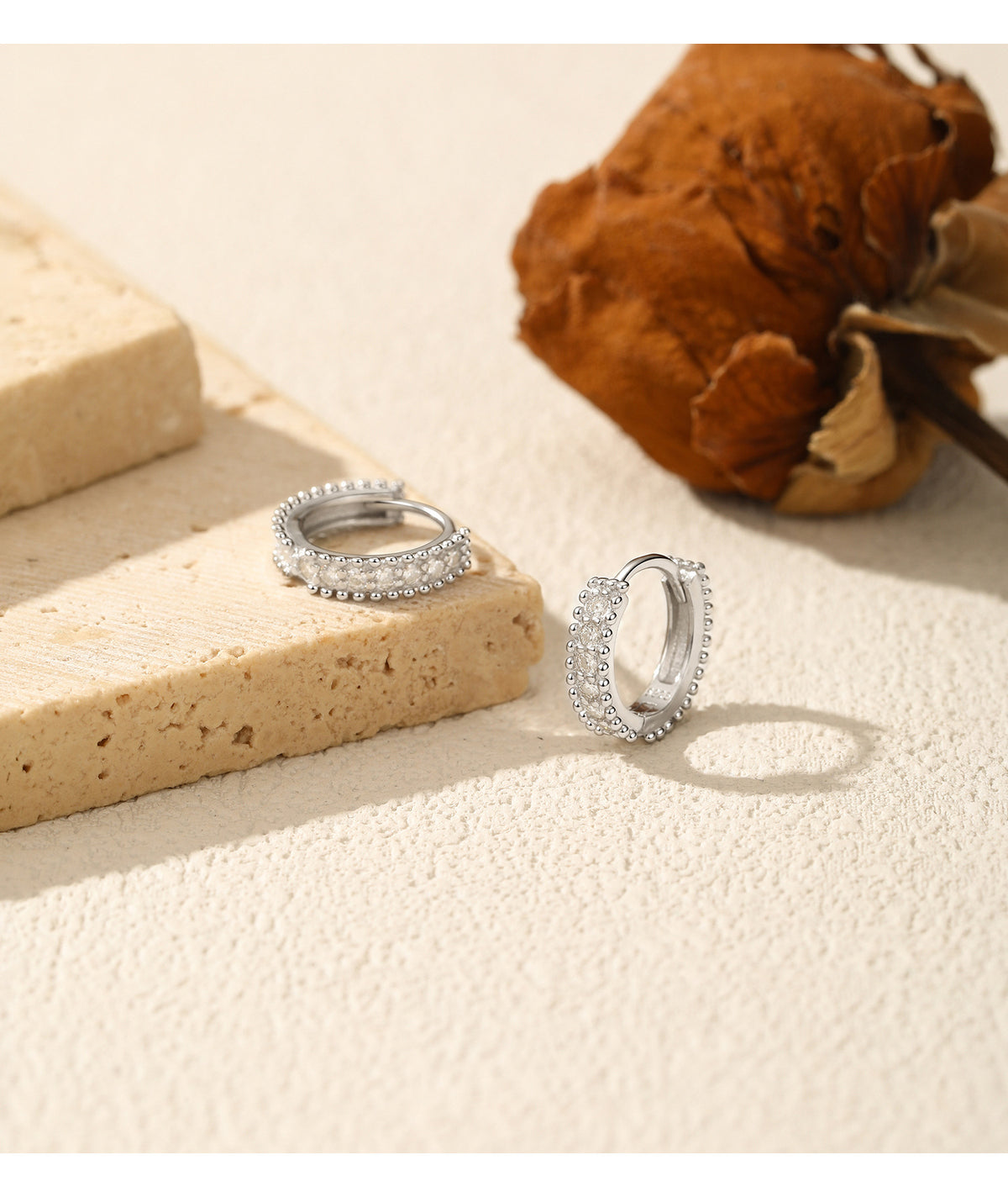 925 Sterling Silver Classic Moissanite Earrings