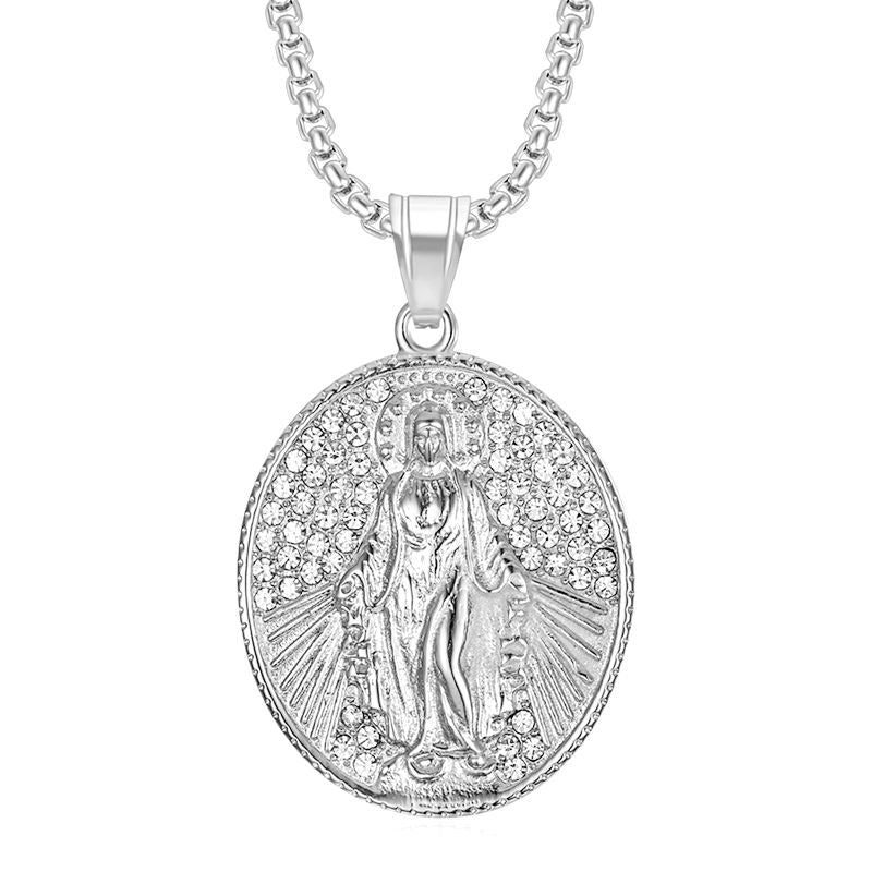 Punk Hip-Hop Stainless Steel Pendant Necklace