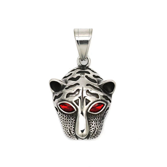 Punk Gem Stainless Steel Men's Pendant Necklace