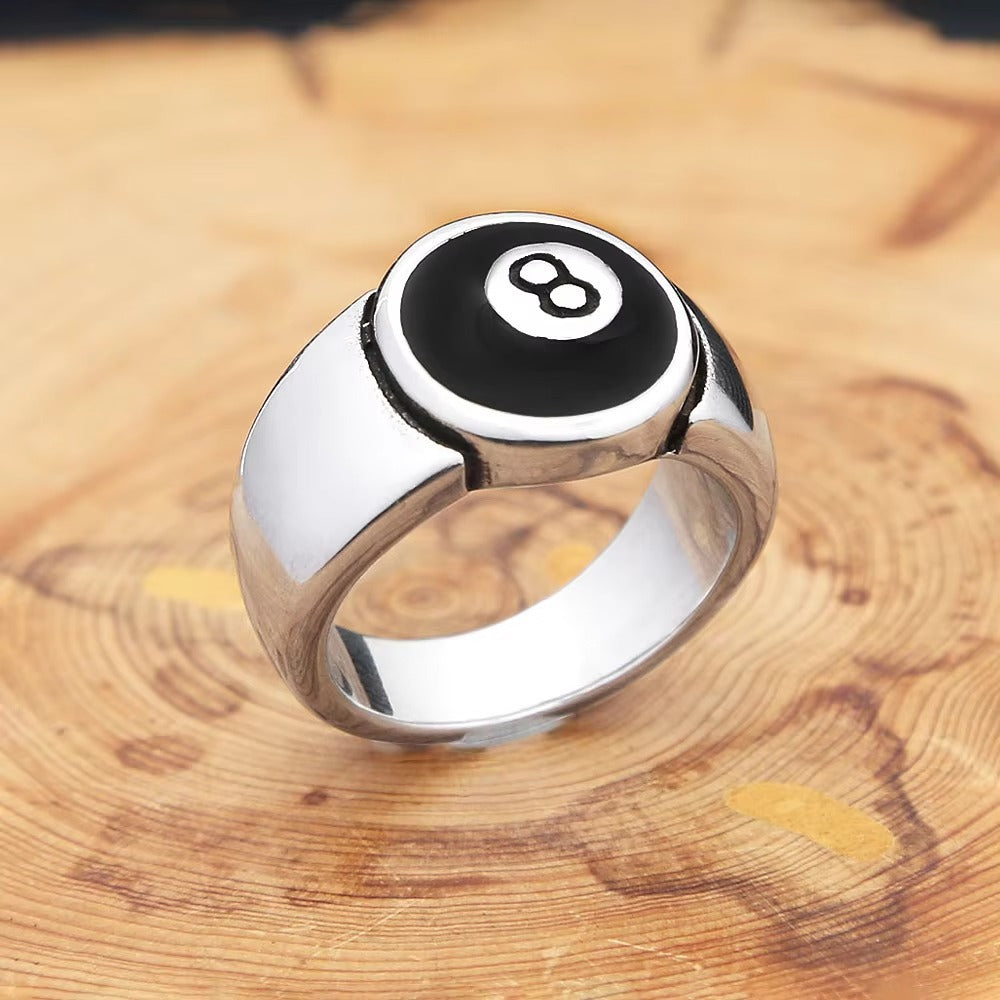 Vintage Stainless Steel Men's Ring