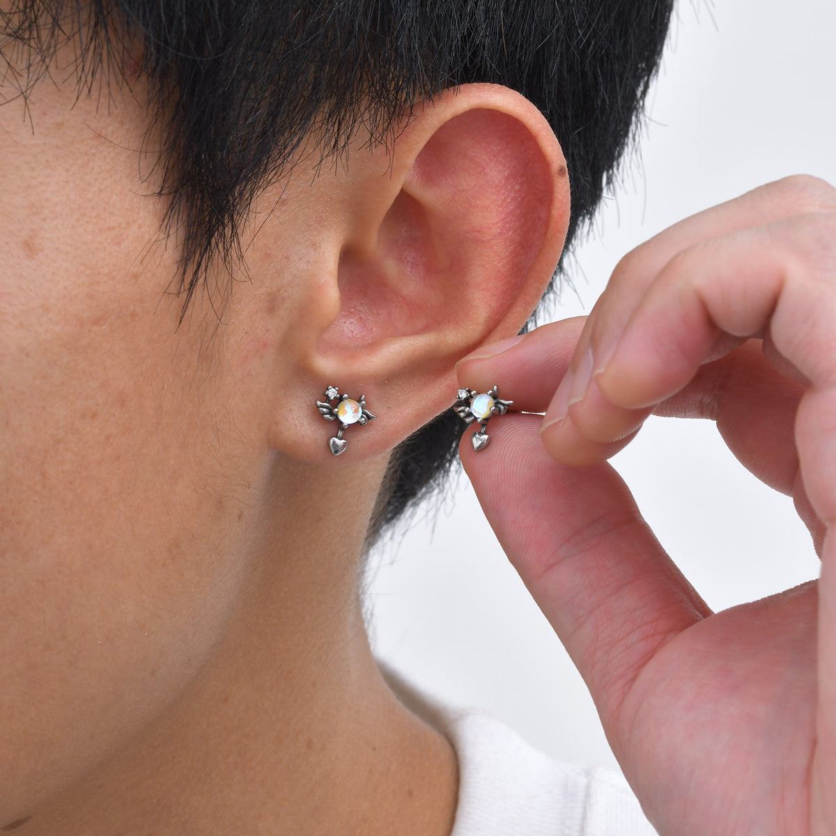 Stainless Steel Single Earring