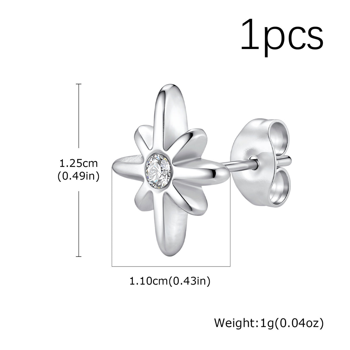 Punk Single Earrings — Five Designs