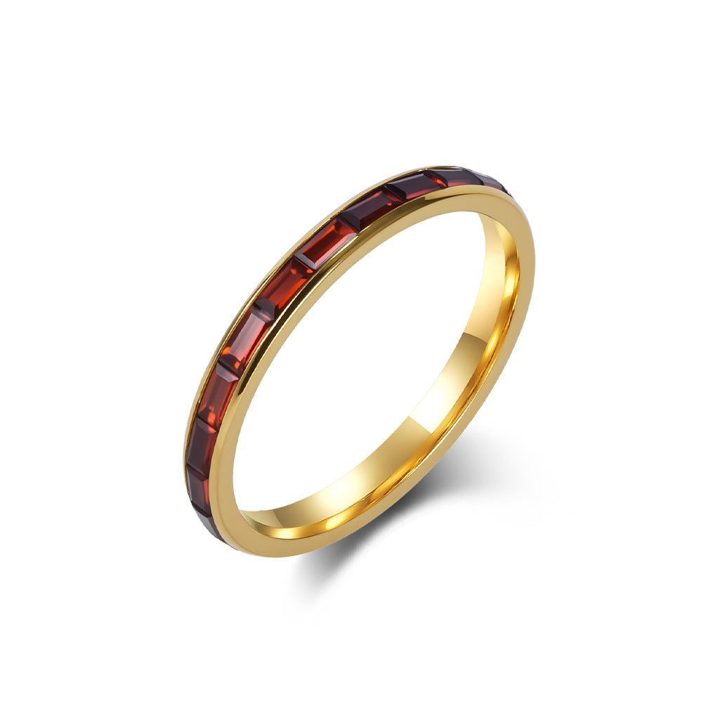 Zircon Ring - Elegant Everyday Wear