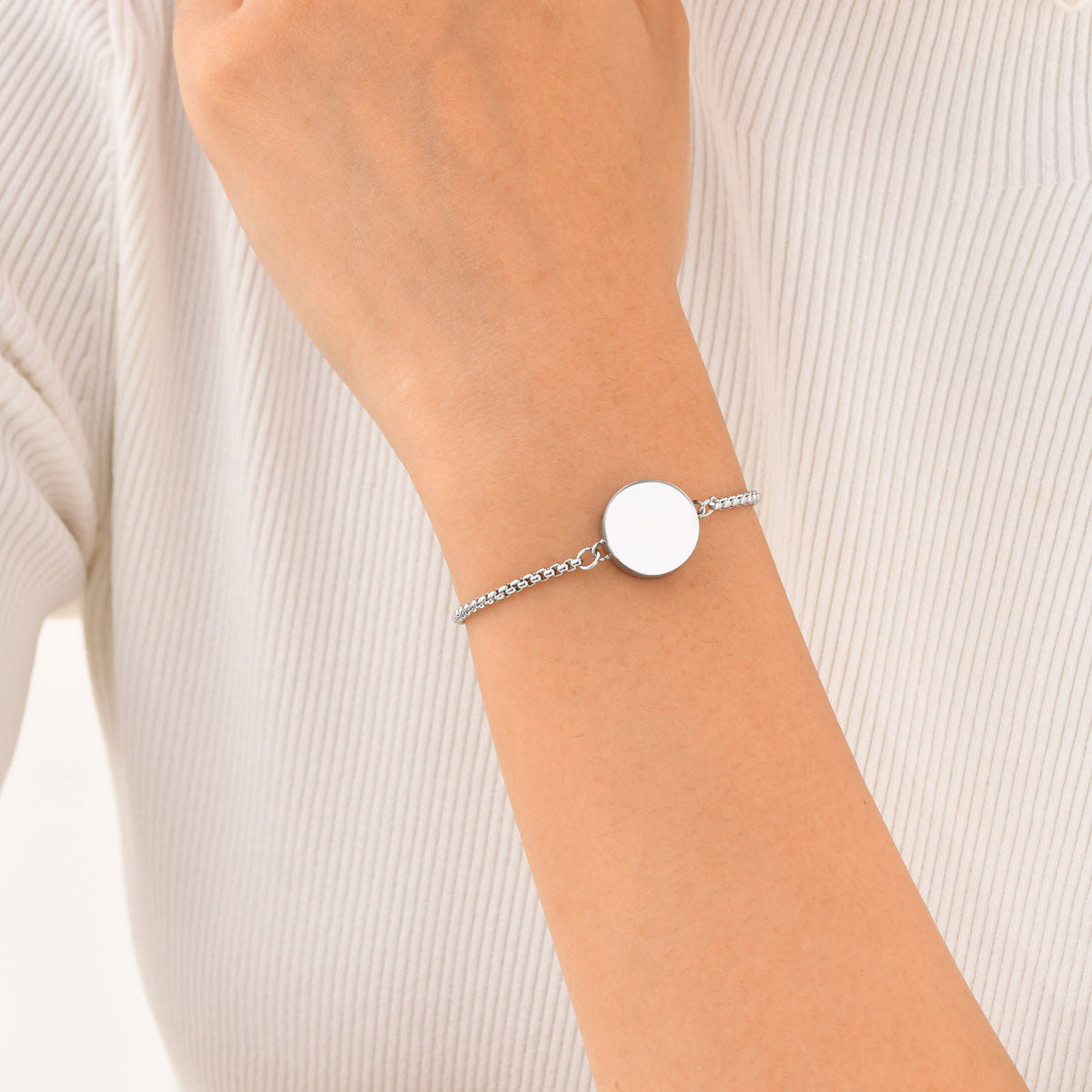 Pearl Adjustable Stainless Steel Bracelet for Women