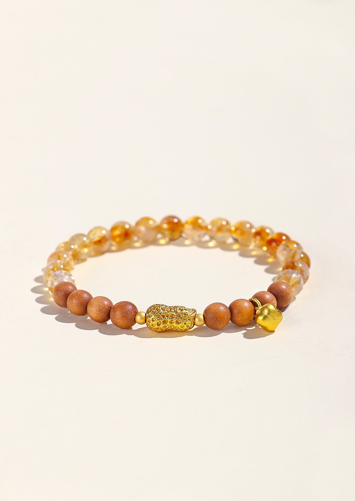 Planderful Fortune's Favor Citrine Bracelet – High-End Fashion Statement