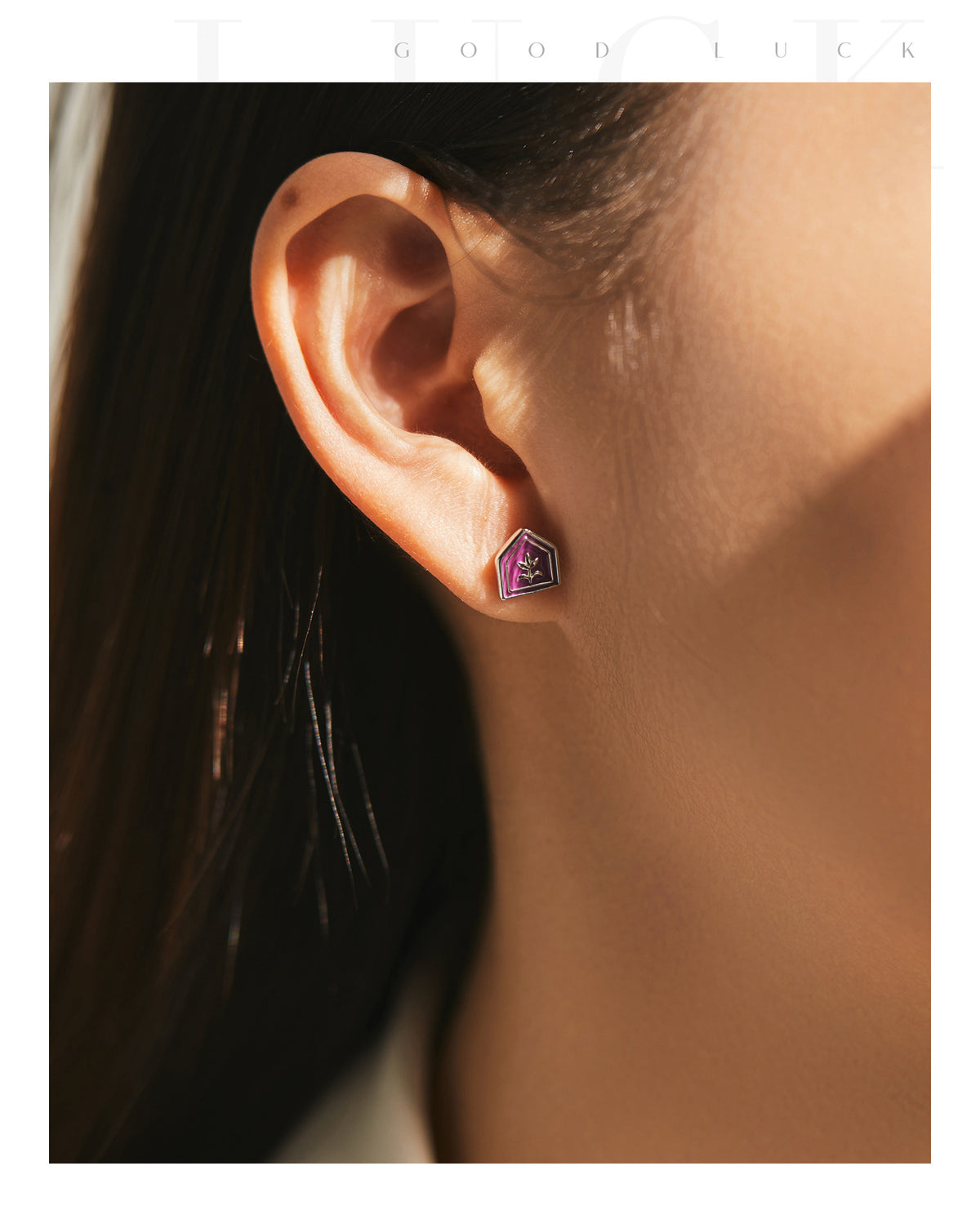 925 Sterling Silver Tulip Earrings